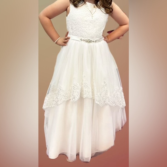Stunning girls size 14 dress - like new - Picture 8 of 8